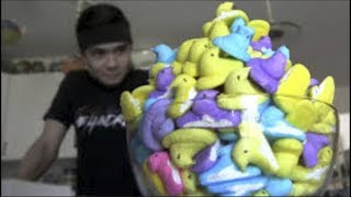 Man Eats 200 Peeps in One Sitting (World Record)