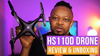 Cool DRONE For BEGINNERS | HOLY STONE HS110D REVIEW