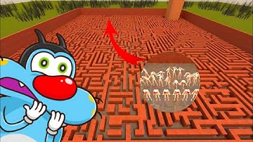 NEVER Go To MAZE with SCP-096 In Garry Mod