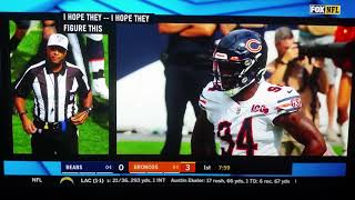 Leonard Floyd #94 unnecessary roughness Bears/Broncos