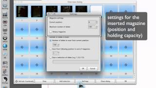 SilverFast 8 magazine settings for automated batch scanning