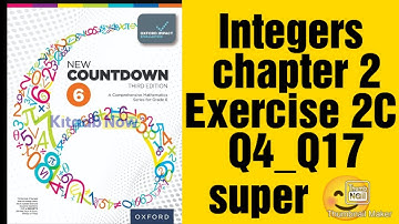 oxford new countdown book 6 third edition ||  chapter 2 || Exercise 2C || Q4_Q17 | completely solved