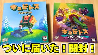 【キュビトス】拡張も日本語版が登場！ついに届いたキュビトスとファウルプレイを開封【ボードゲーム】