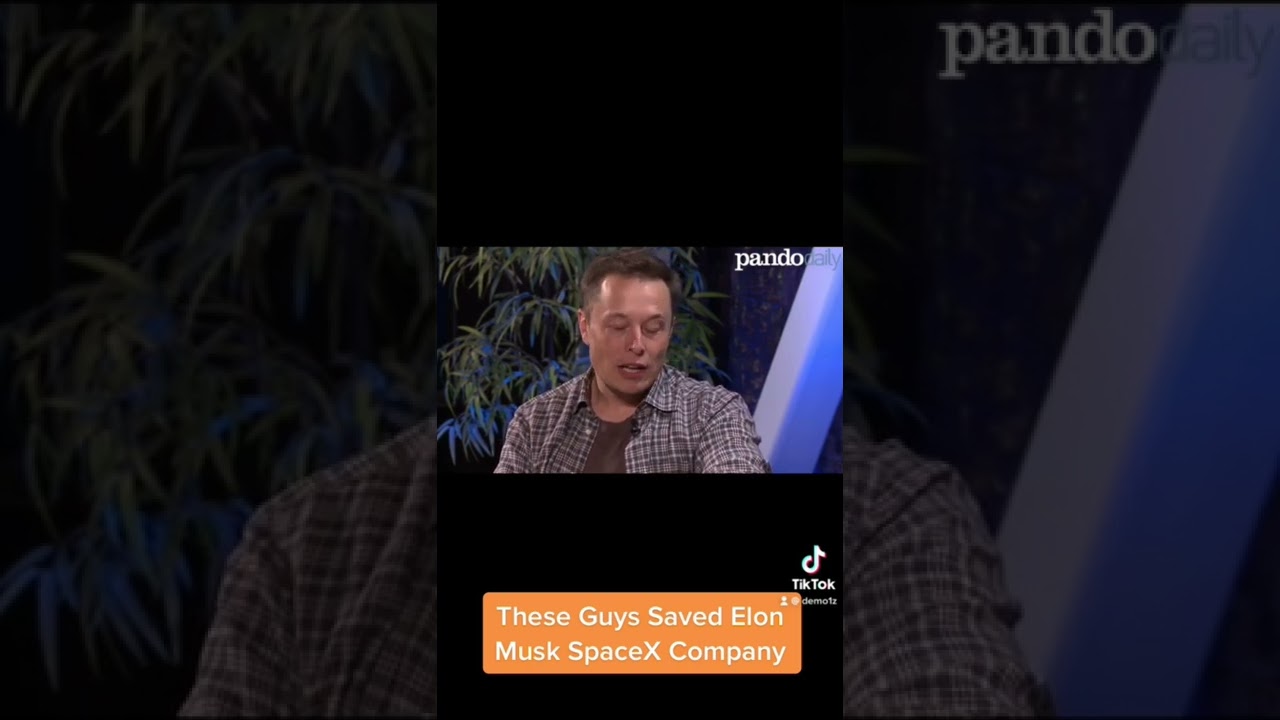 ⁣These Guys Saved Elon Musk SpaceX Company #shorts