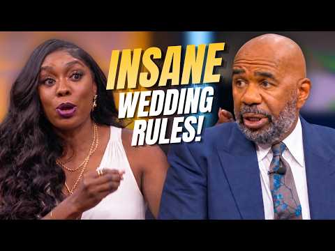 The WILDEST Wedding Demands Ever Recorded! | Steve Harvey