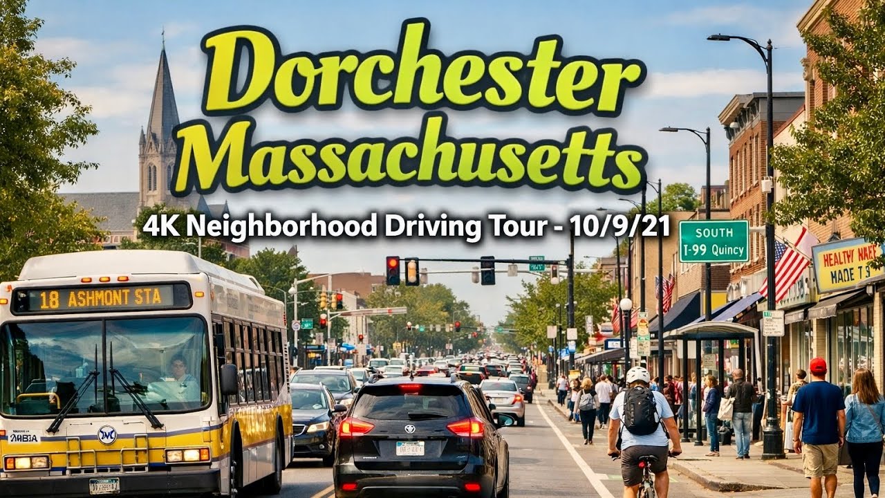 Driving through Dorchester MA YouTube