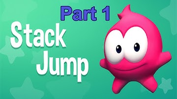Stack Jump gameplay part 1- Score:443