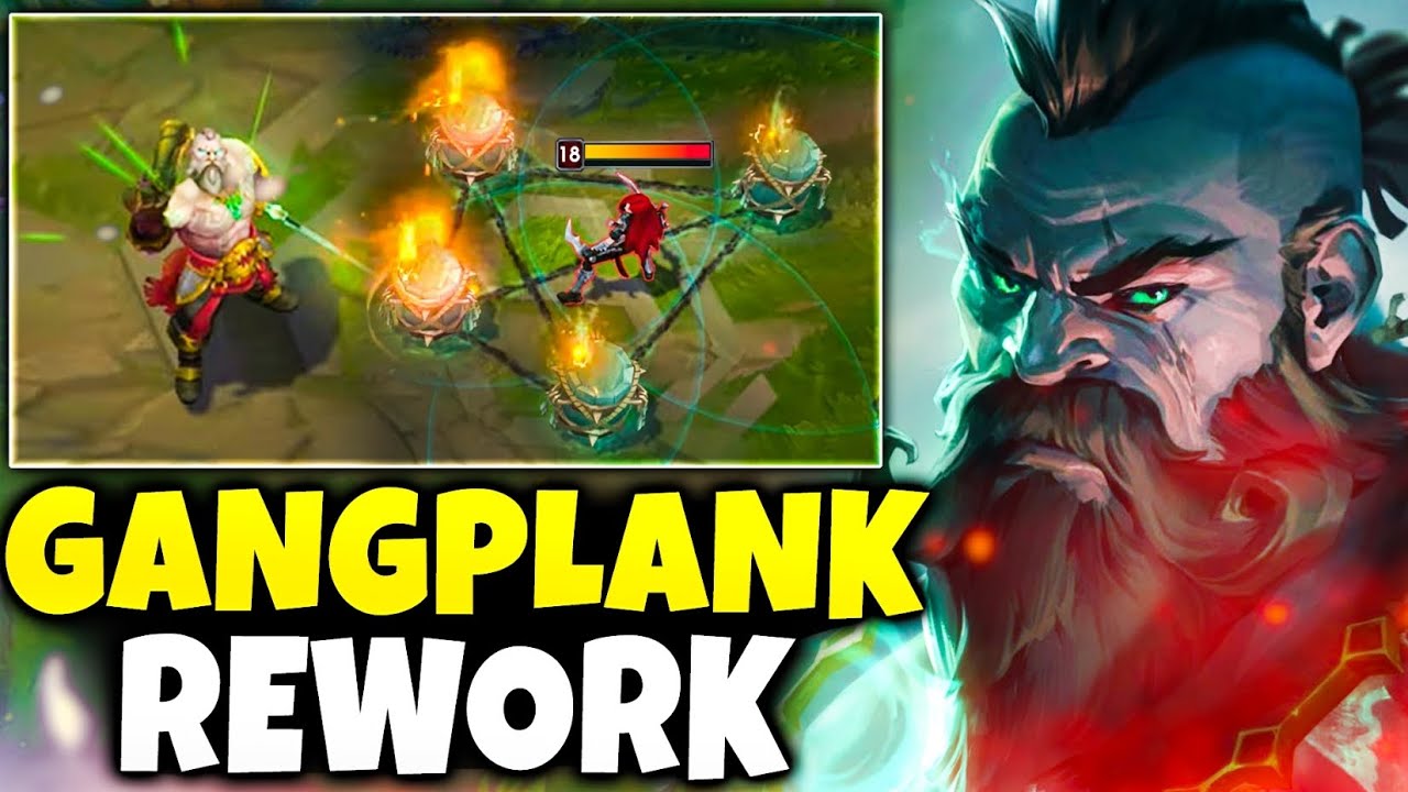 *REWORK* Rank 1 Gangplank tests the NEW BUFFS & SKIN - YouTube