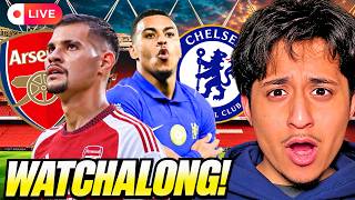 BIGGEST GAME SO FAR... | ARSENAL VS CHELSEA LIVE WATCHALONG! 🔴