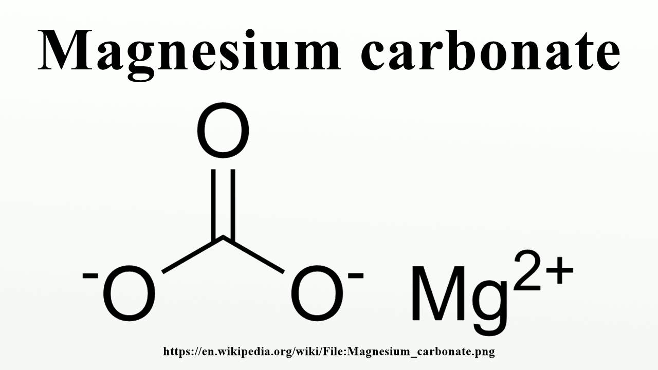 Image result for Magnesium Carbonate