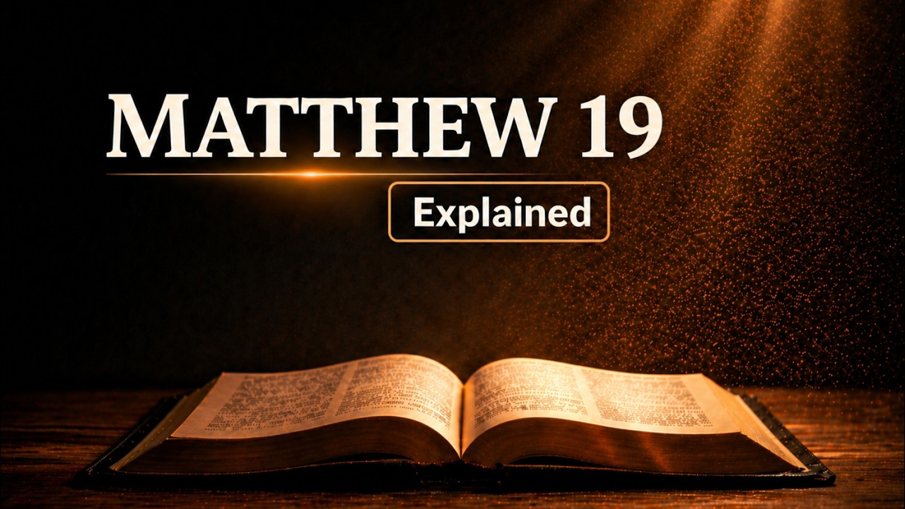 Matthew Chapter 19 Explained: The Cost of Following Jesus Fully - YouTube