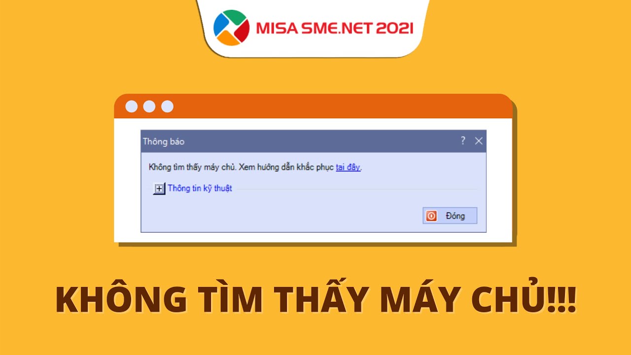 www.k cyber for sme  Update  Đăng nhập vào phần mềm báo KHÔNG TÌM THẤY MÁY CHỦ| Cách khắc phục