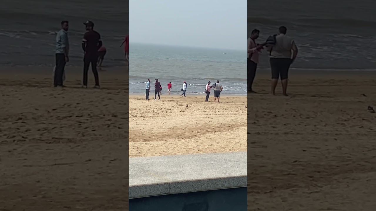 Collecting seashells at Juhu Beach,Mumbai 🏖️