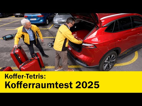 Koffer-Tetris: Kofferraum von 42 Autos im Test | ÖAMTC auto touring
