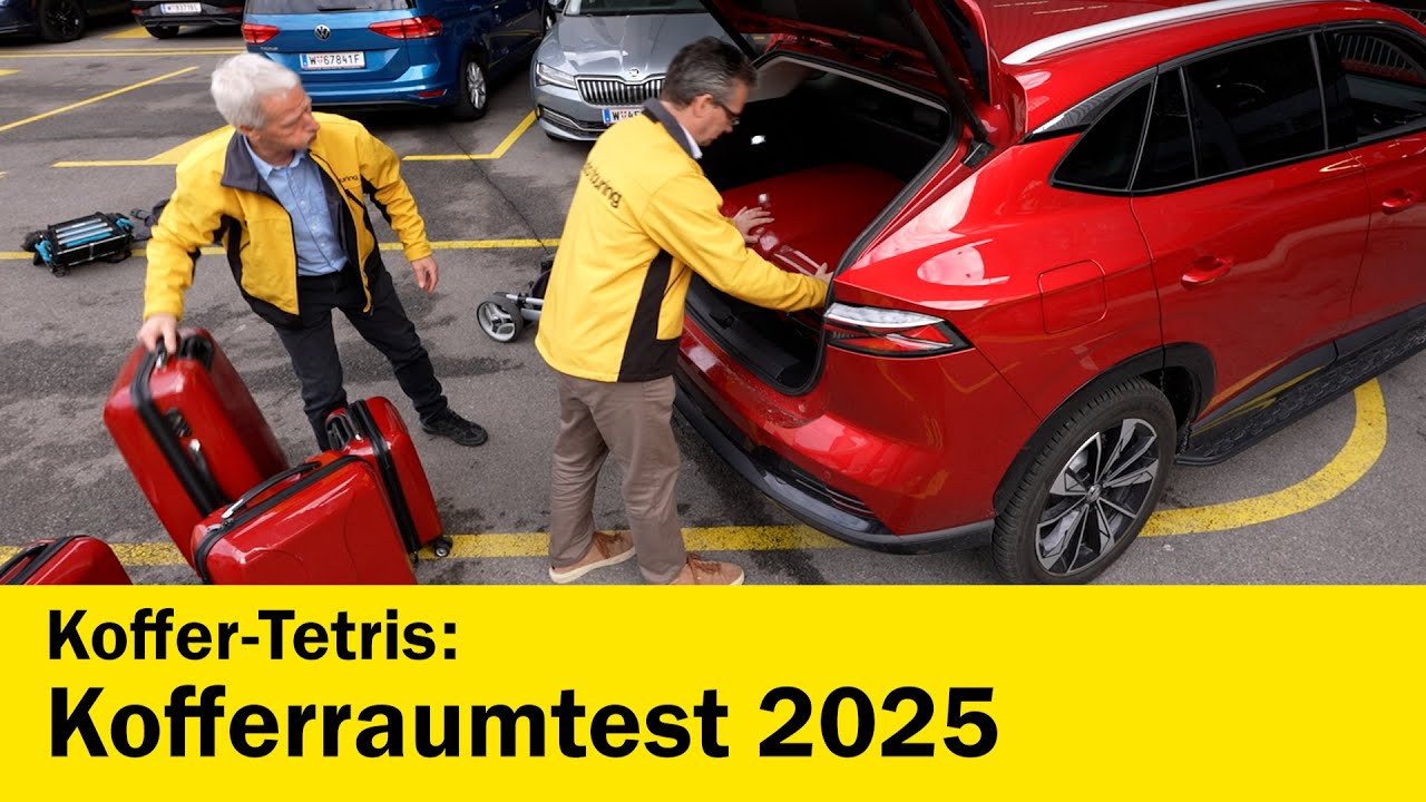 Koffer-Tetris: Kofferraum von 42 Autos im Test | ÖAMTC auto touring
