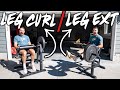 Titan 2-in-1 Leg Extension/Leg Curl Machine Review: Budget Friendly w/ Features!