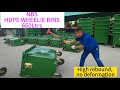 Is your Wheelie Bins So Strong ?660Litre Capacity Waste bins