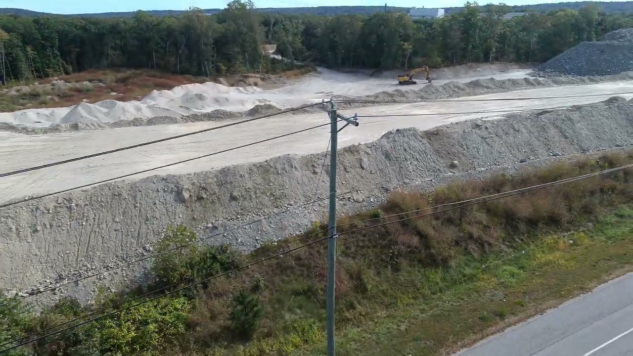 dirt on the side of the road (typhoon H plus)