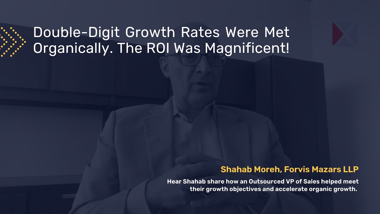 Unmatched ROI: Double-Digit Growth with an Outsourced VP of Sales