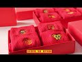 （4入）禮盒裝 兔年本命年大紅女襪子 喜慶刺繡中筒女襪 運動襪 product youtube thumbnail