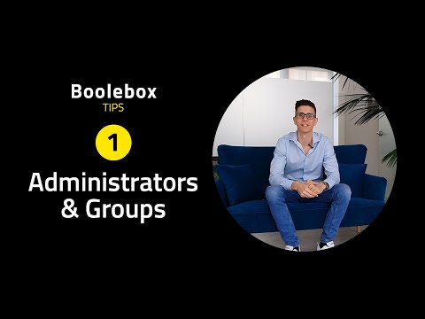 #Booletips 01 - Administrator & Groups