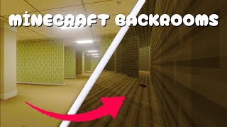 Minecraft'a Backrooms İnşaat Ettik - Minecraft SMP