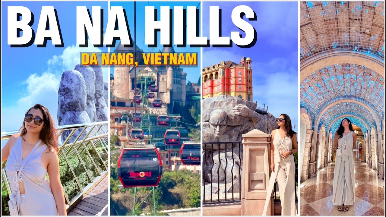 BA NA HILLS Da Nang, Vietnam | Golden Bridge, Alpine Coaster, French Village, Lunar Castle | EP 7 🌟