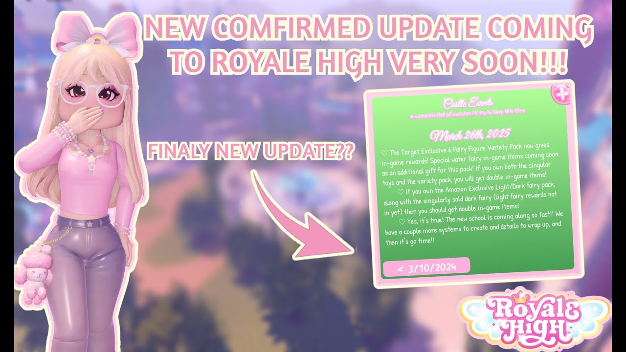 *ALERT* NEW COMFIRMED UPDATE COMING TO ROYALE HIGH VERY SOON!!! YES ...