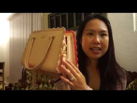 Kate Spade Marielle Fordham Court handbag Review - YouTube