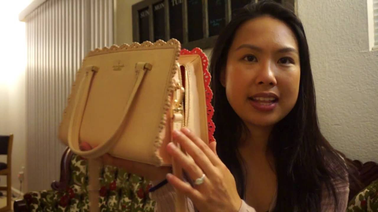 Kate Spade Marielle Fordham Court handbag Review - YouTube