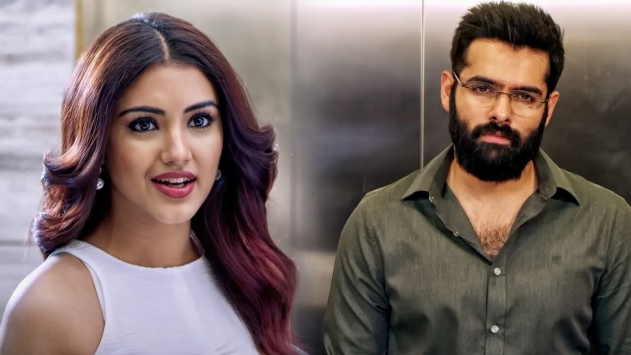 राम पोथिनेनी हीरोइन को कॉफी के लिए पूछ रहा हैं