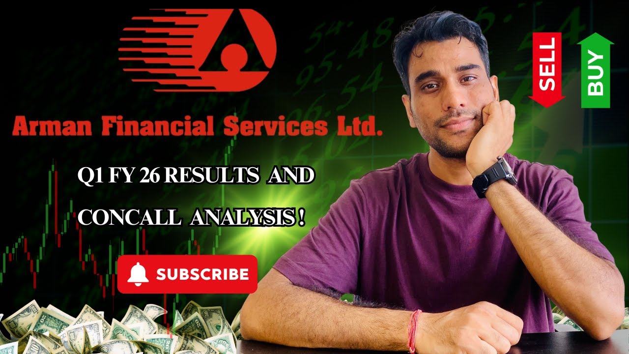 Arman Financial Q1 FY26 Results | Why Profits Turned to Loss | Concall Highlights!