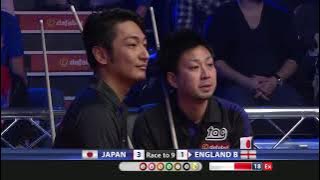 Semi Final | Japan vs England B | 2015 World Cup of Pool