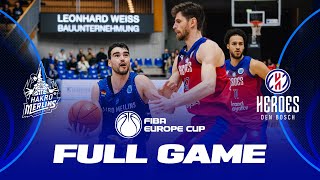 HAKRO Merlins Crailsheim v Heroes Den Bosch | Full Basketball Game | FIBA Europe Cup 2022