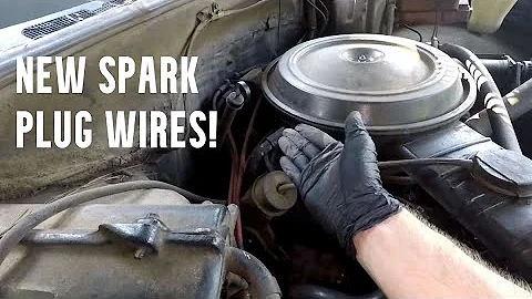 New Spark Plug Wires On My Chevy C10