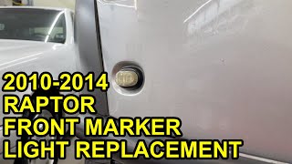 2010-2014 Ford F-150 Raptor Front Marker Light Replacement by redonKiLaus 391 views 2 months ago 7 minutes, 12 seconds