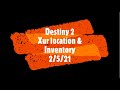 Destiny 2 Xur Location and inventory 2/5/21