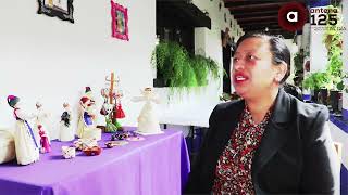 La hoja de maíz o totomoxtle es utilizada para crear artesanías en Ocoyoacac
