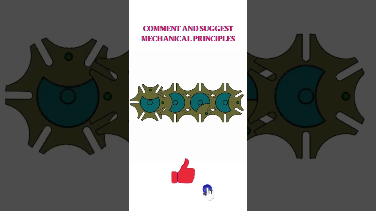 MECHANICAL PRINCIPLES 013 - GENEVA DRIVE ARRAY