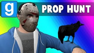 Gmod Prop Hunt Funny Moments - Crow Killed Crow (Garry's Mod)