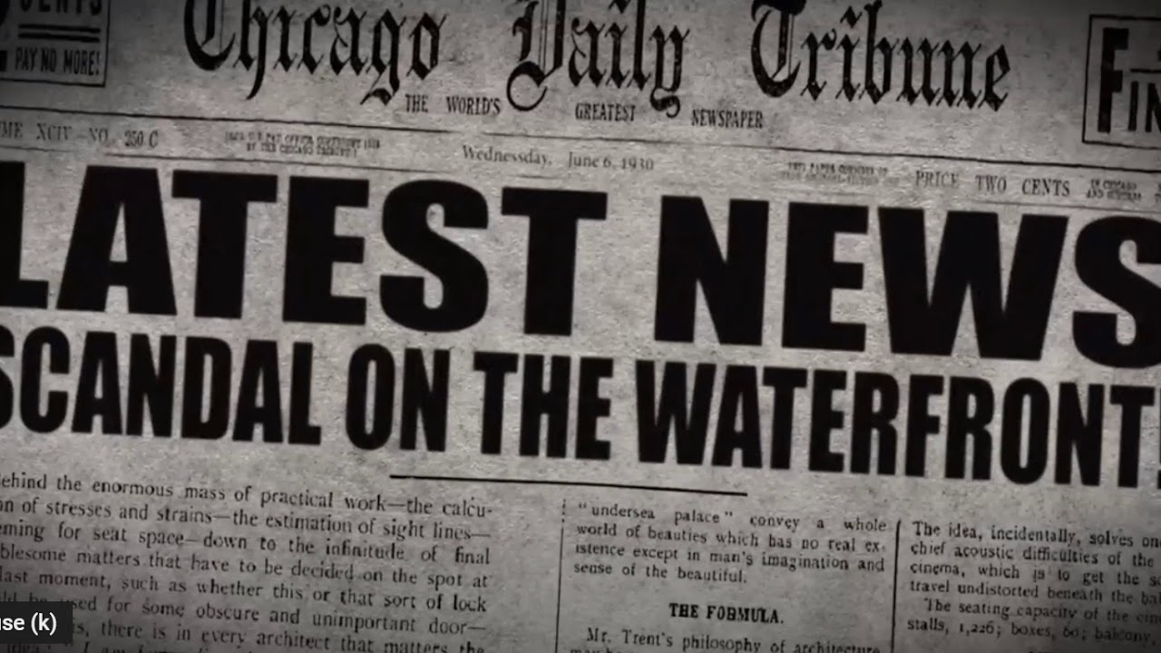 Spinning Newspaper YouTube