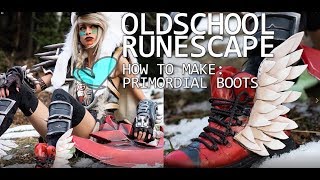 [OSRS] Primordial Boots: Cosplay Tutorial | Old School Runescape