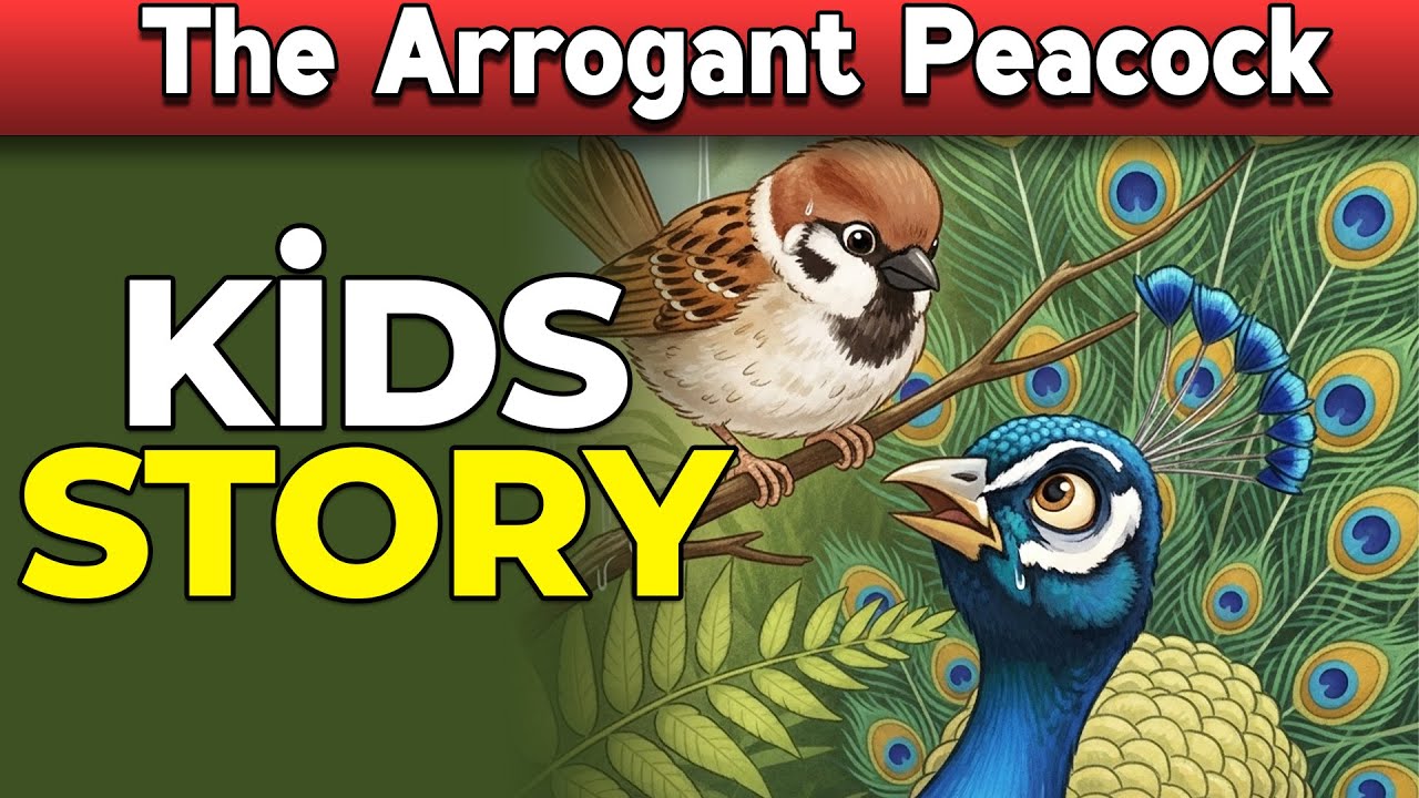 Kids Story with Pictures | The Arrogant Peacock