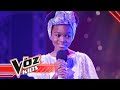 Fraylin canta 'Como yo te amo' en la Semifinal | La Voz Kids Colombia 2021