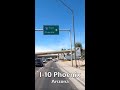 Freeway Driving in Phoenix | What’s It Like? Phoenix to Gilbert #shorts #arizona