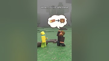 When I build safe base in 99 Nights in the Forest ☠️