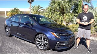 Is the Toyota Corolla SE a better compact car than a 2022 Honda Civic Sport?
