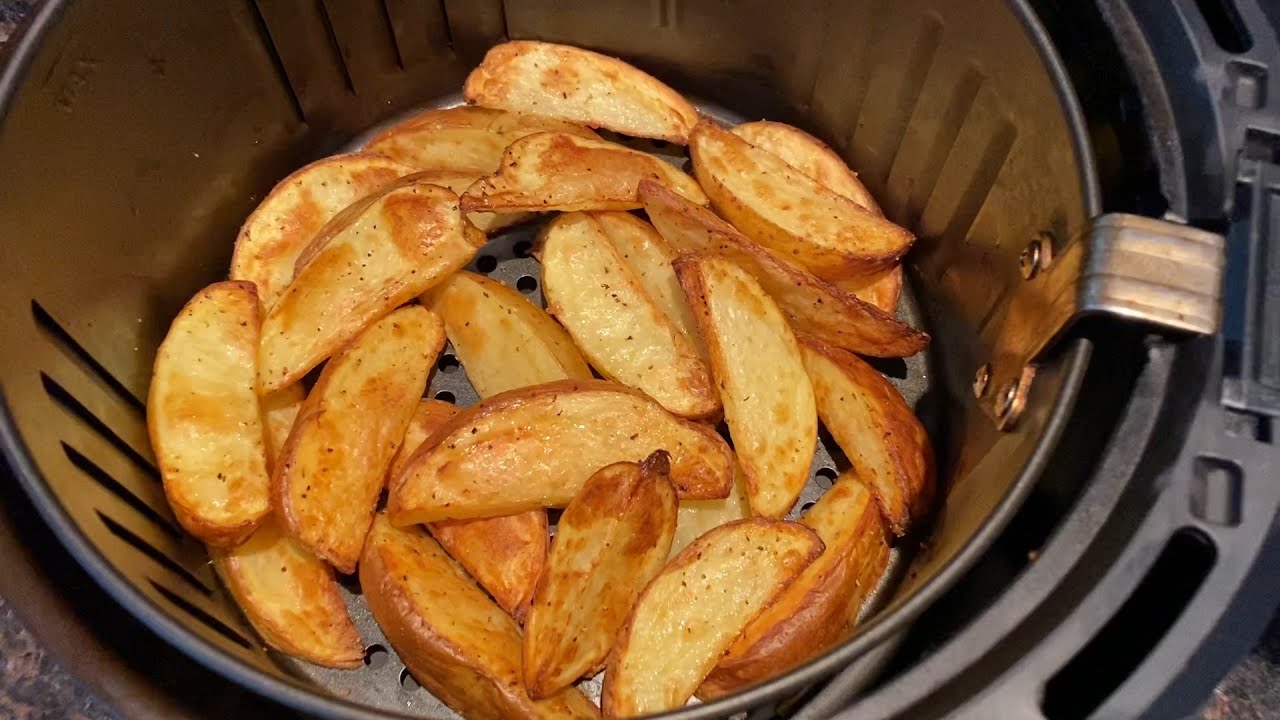 Air Fryer Potato Wedges YouTube