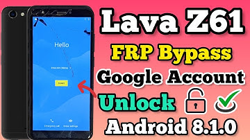 Lava Z61 || FRP Bypass || Android 8.1.0 || Google Account Unlock || Easy Trick || Without Pc || 2023