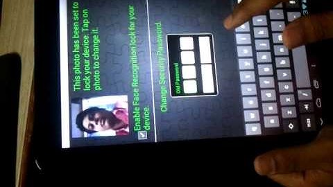 Lock and Unlock by face recognition Android APP Latest Demo